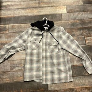 Brand new hooded flannel